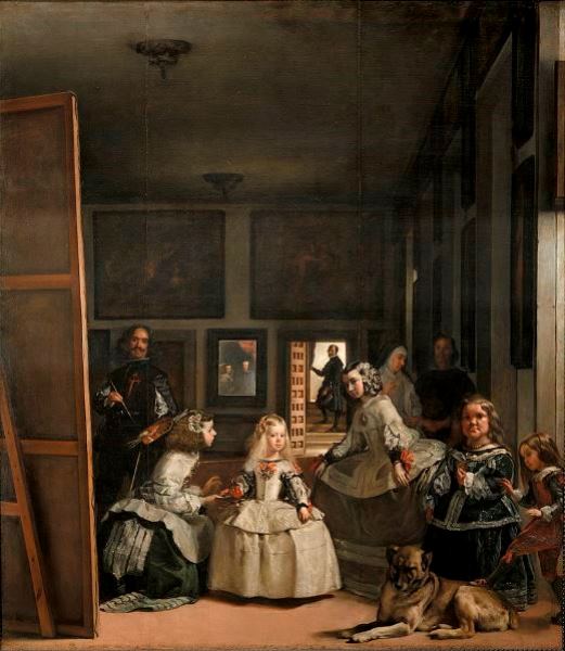 Diego Velázquez – “Las Meninas o la familia de Felipe IV”, en el Museo del Prado