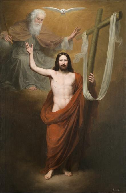 Antonio María Esquivel - El Salvador, 1842. Óleo sobre lienzo. 280 x 182 cm. Museo Nacional del Prado.