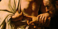 Comentar un cuadro: La incredulidad de Santo Tomás – Caravaggio.