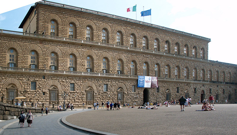Brunelleschi – Palacio Pitti, Florencia, Italia.